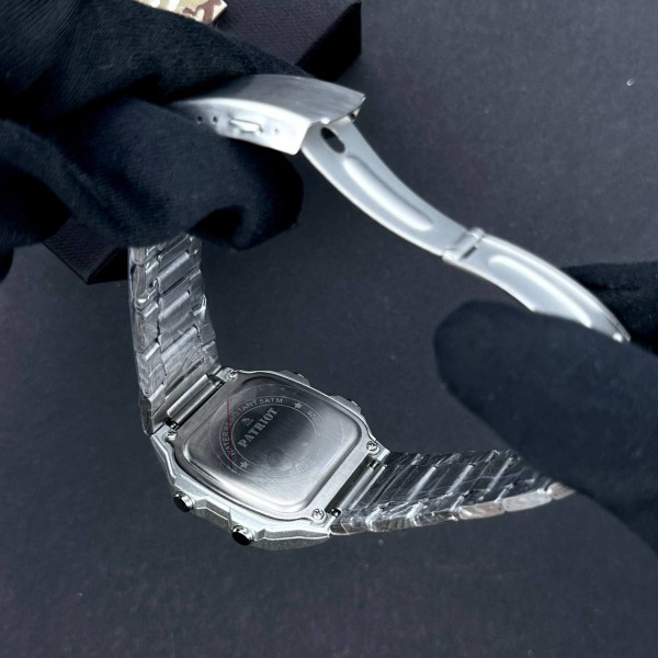 Годинник наручний Patriot 011BKDSNS ДСНС Срібло + Коробка