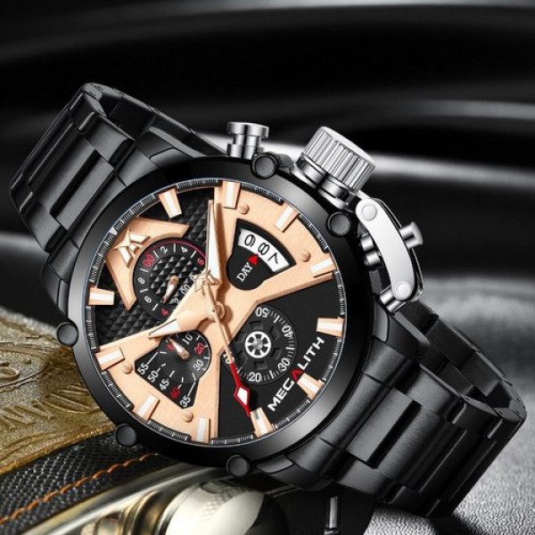 Megalith 8219M Black-Cuprum