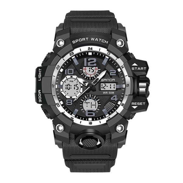 Sanda 6021 Black-Silver