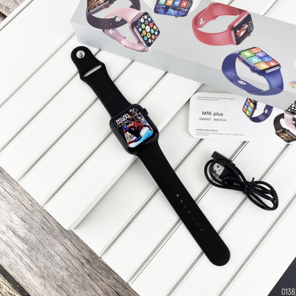 Smart Watch M16 Plus(b) All Black