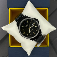 Casio QZ94-0205 Black-Yellow Gold