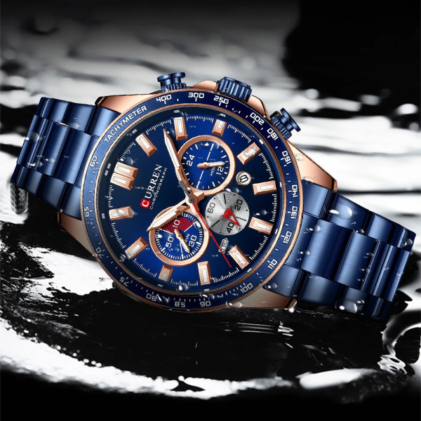Curren 8418 Blue-Gold