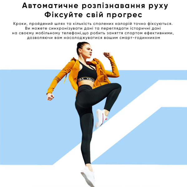 Розумний годинник Modfit Business All Black 41 мм.
