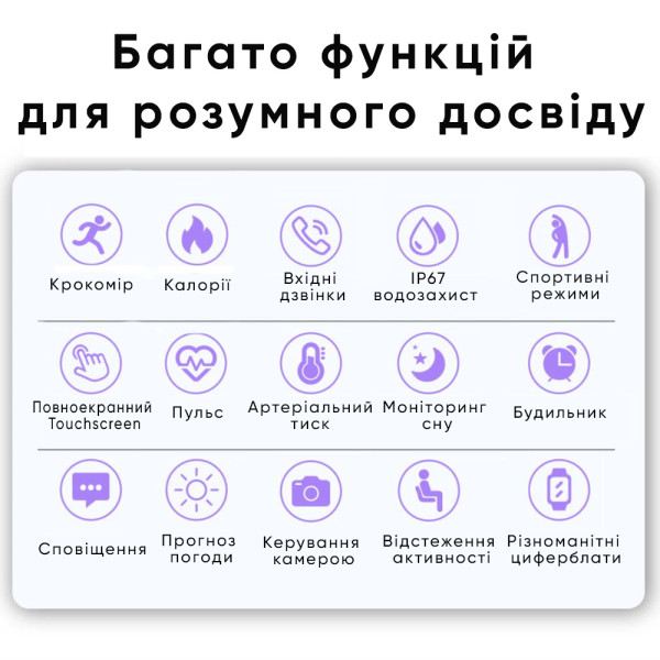 Розумний годинник Modfit Business All Black 41 мм.