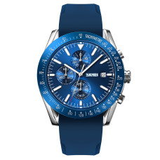 Skmei 9253PSIBU Silver-Blue Sil