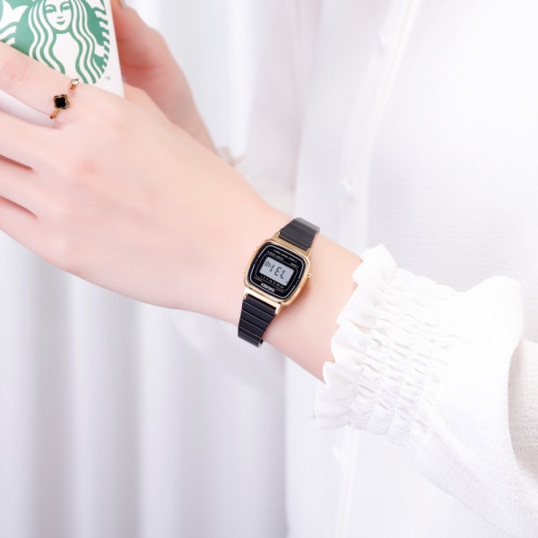 Skmei 1901MHGDBK Gold-Black Mesh