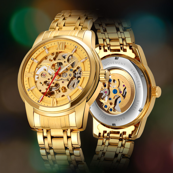 Skmei 9222GDGD Gold-Gold.