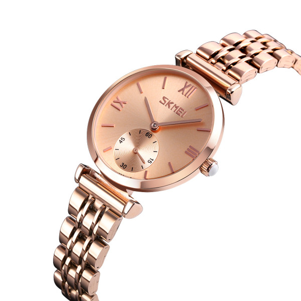 Skmei 9198RGRG-B Rose Gold-Rose Gold