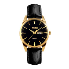 Skmei 9073GDBK-S Gold-Black lady