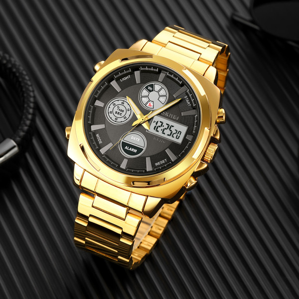 Skmei 1673GDBK Gold-Black