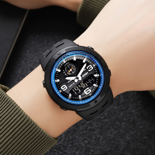 Skmei 1655BUBK Black-Blue