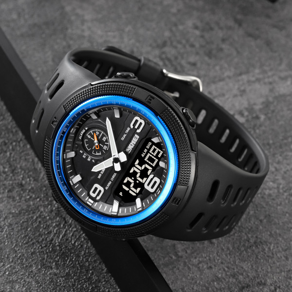 Skmei 1655BUBK Black-Blue