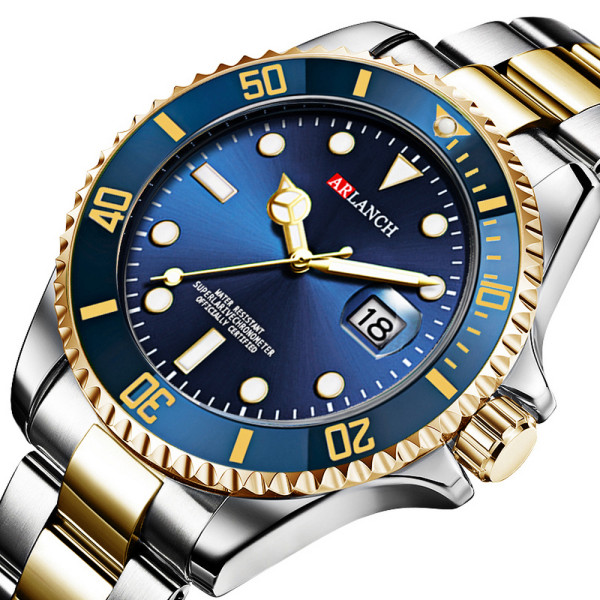 ARLANCH A306 Silver-Gold-Blue