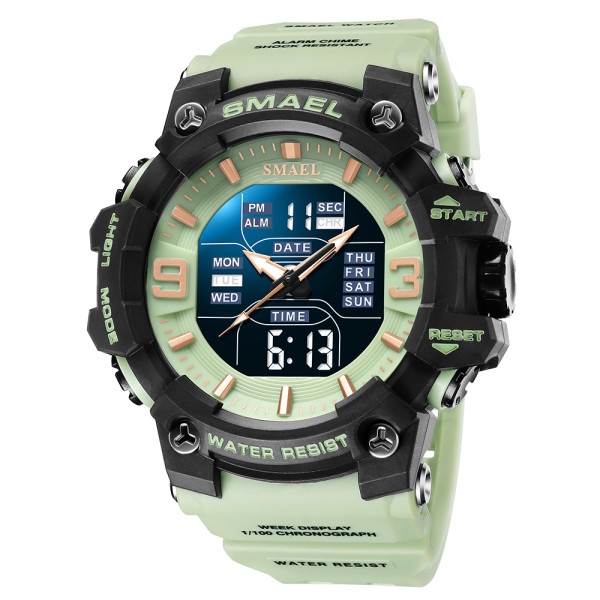 Smael 8049 Black-Light Gray-Green, 1131-0043, Smael