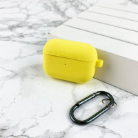 Чехол Airpods Pro Silicone Case Slim Yellow
