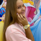 Дитячий годинник Better 005 Pineapple Yellow-White