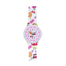 Дитячий годинник Better 009 Fruits White-Pink