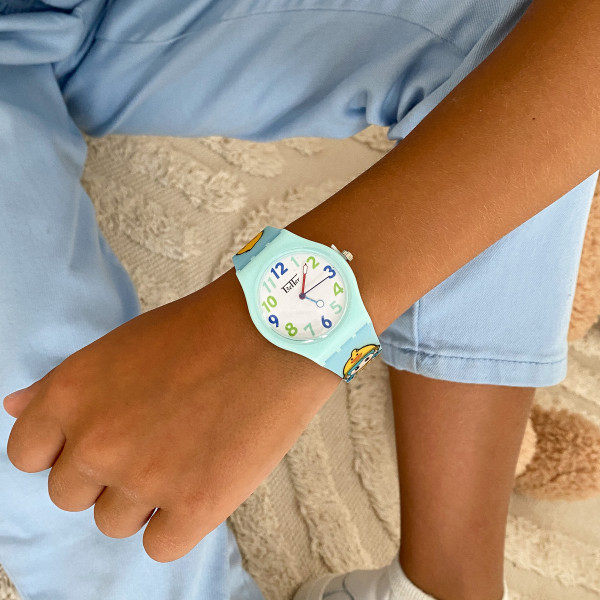 Детские часы Better 012 Chick Light Blue-White