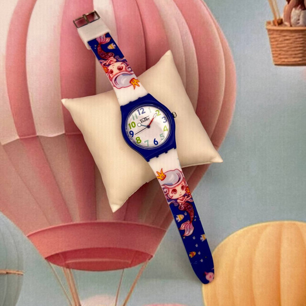 Дитячий годинник Better 012 Mermaid Blue-White