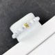 2B Rich Bracelet 8 mm, 19 cm White-Gold
