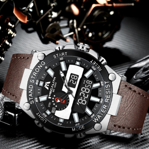 Megalith 8230 Brown-Silver-Black