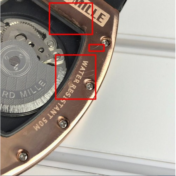 Richard Mille Automatic Gold-Black