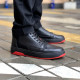 Labers City 1204 Black-Black-Red Мех Размер 42 (28 см)