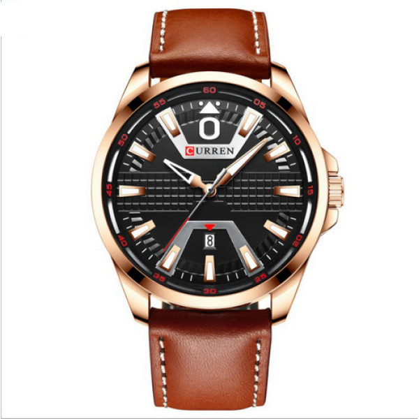 Curren 8379 Cuprum-Black-Brown, 1008-0235, Curren