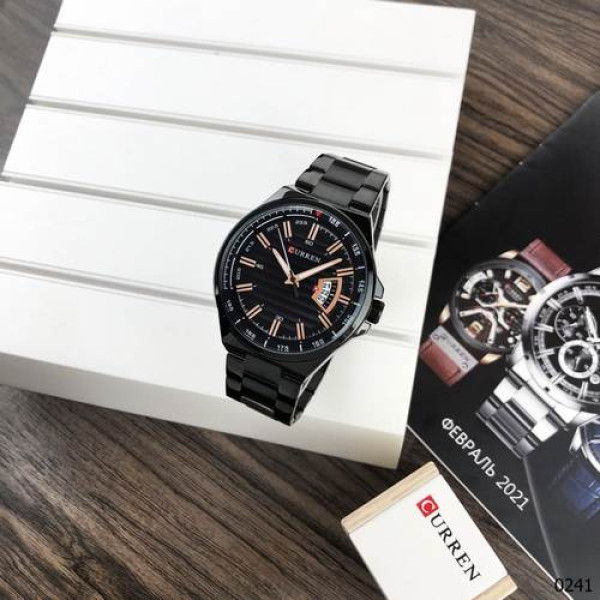 Curren 8375 All Black, 1008-0244, Curren