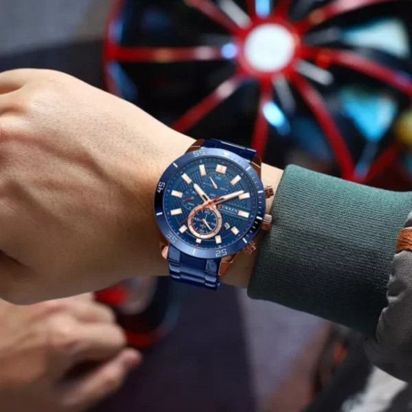 Curren 8417 Blue-Gold