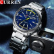 Curren 8455 Silver-Blue