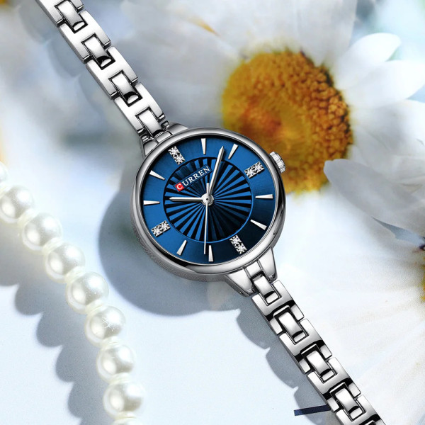 Curren 9097L Silver-Blue
