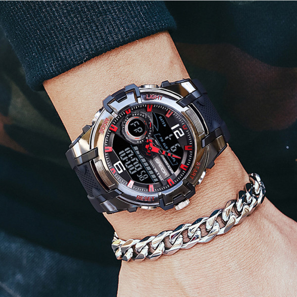 Sanda 6015 Black-Red