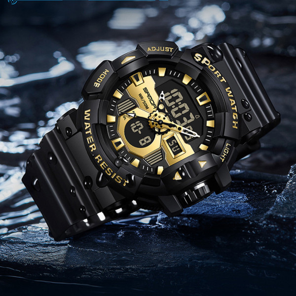 Sanda 3129 Black-Gold