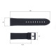 Ремінець для годинника Skmei 1469BK Black