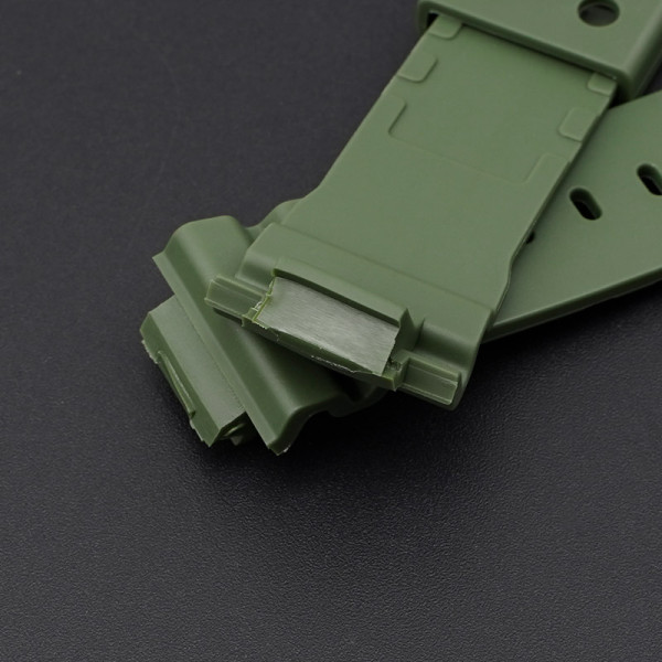 Ремінець для Casio G-Shock DW-5600/6900/G-5600/GW-M5610 Army Green Black