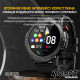 Розумний годинник Modfit Sniper Black-Silver 36 мм