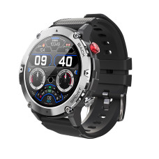 Розумний годинник Modfit Sniper Black-Silver 36 мм