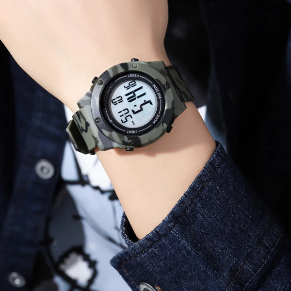 Skmei 1772CMGNWT Camo Green-White