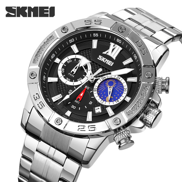 Skmei 9235SIBK Silver-Black