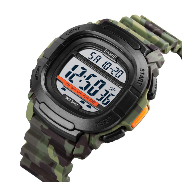 Skmei 1657CMGN Army-Green Camouflage
