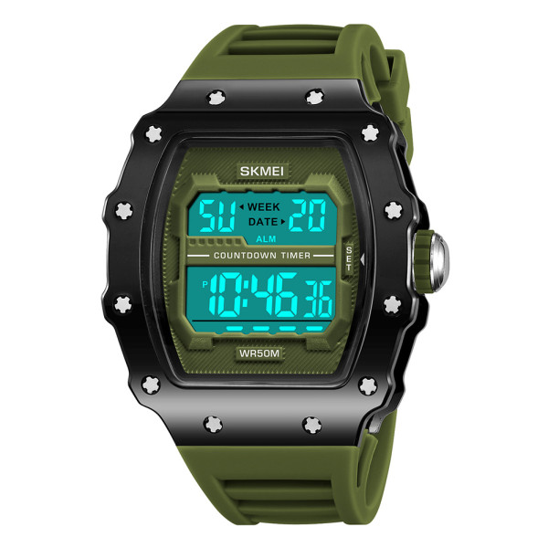 Skmei 2296BKGN Black-Green