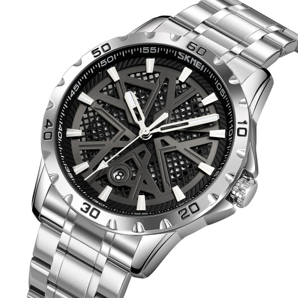 Skmei 9337SIBK Silver-Black