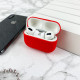 Чехол Airpods Pro Silicone Case Slim Red