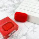 Чехол Airpods Pro Silicone Case Slim Red