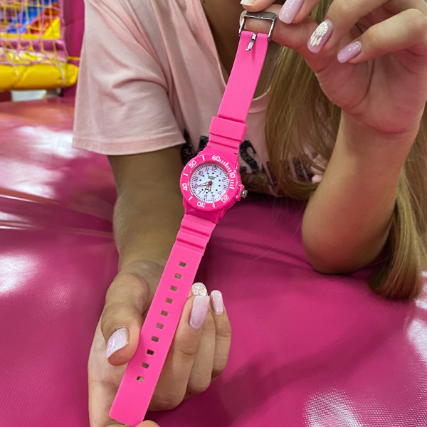 Дитячий годинник Better 007 Pink-White