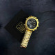 Годинник наручний Patriot 017 Тризуб Золото Gold-Black-White Steel