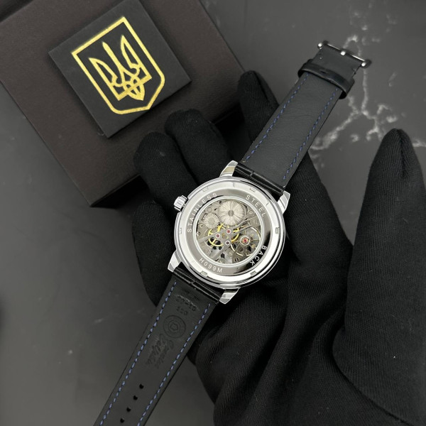 Годинник наручний Patriot 022SIBK Mechanic Де би не був Silver-Black.