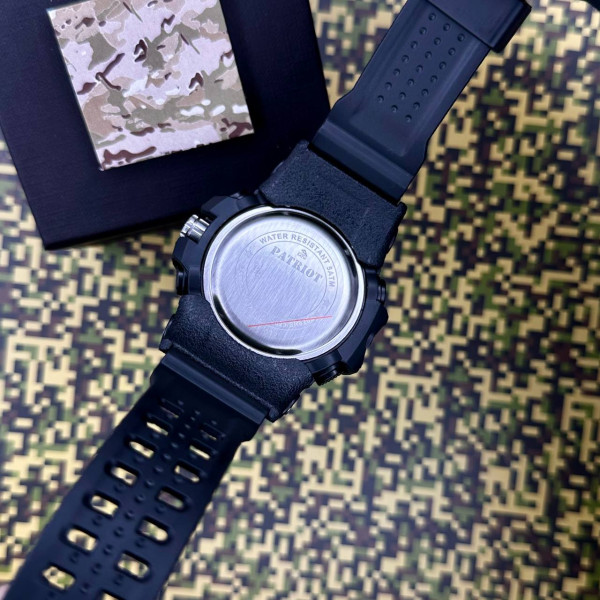 Годинник наручний Patriot 012RD Black-Red