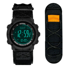 Годинник наручний Awarder 036 Nylon Tactic All Black